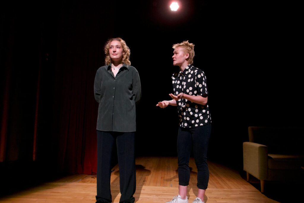 Image of Mad House Plays, Wren Gilbert and Gabby Farrah, theatre artists