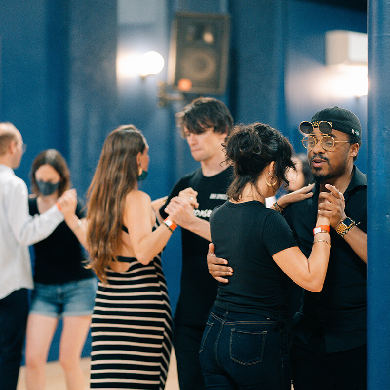 Dance Lessons in a Blue Room